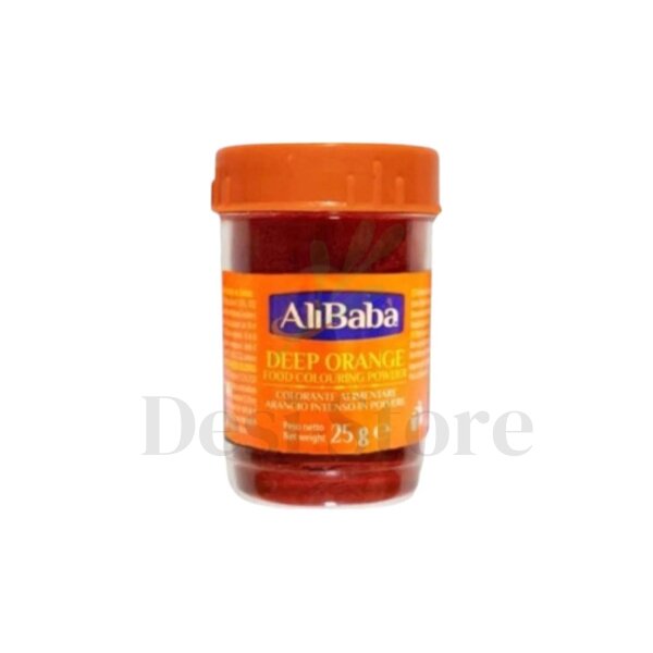Deep Orange Food Colour 25g