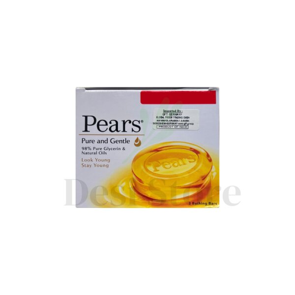 Pears Pure & Gentle Soap 125g 3er Pack