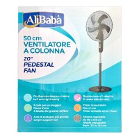 Pedestal Fan – Adj. Stand Fan 20 Inch