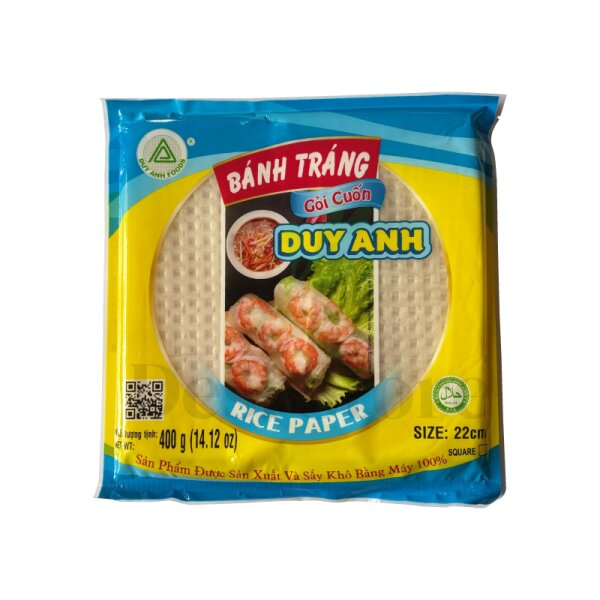 Rice Paper Square Springroll 400g